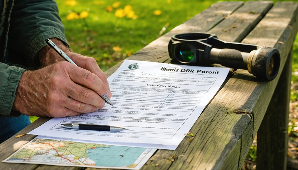illinois idnr metal detecting permit