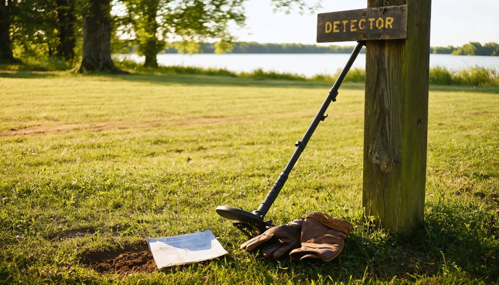 kekoskee metal detecting guidelines