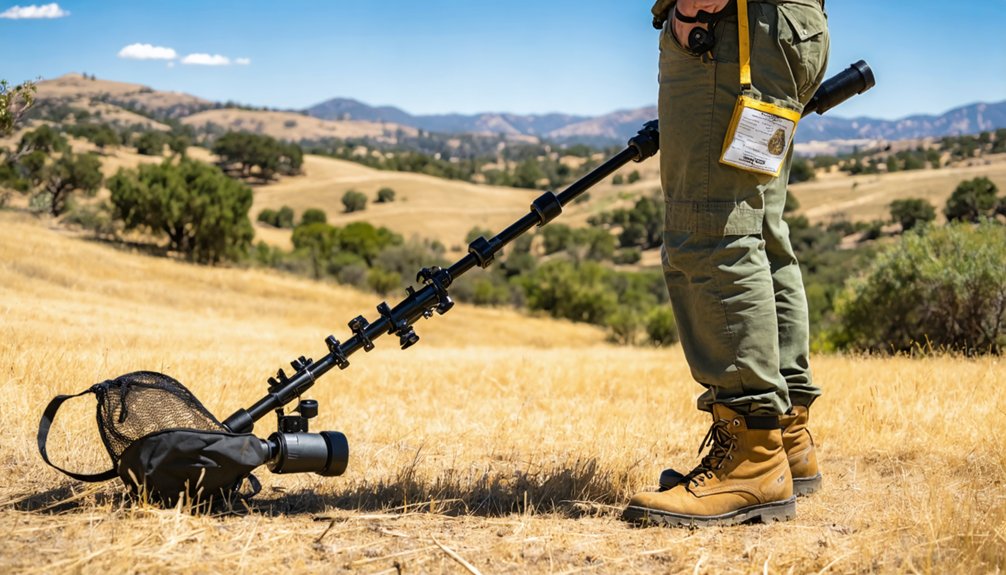 legal metal detecting areas