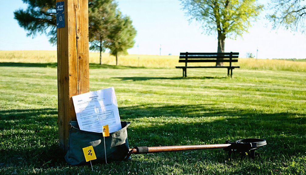 legal metal detecting guidelines