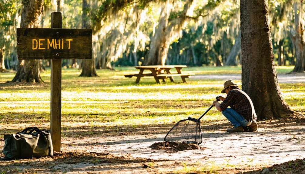 legal metal detecting locations
