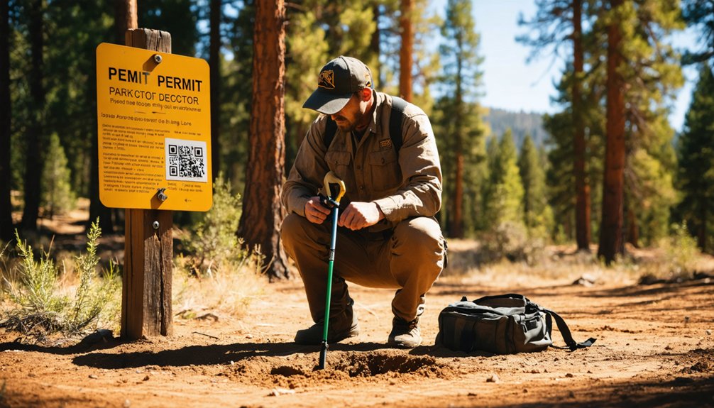 legal metal detecting options