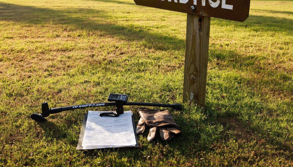 metal detecting compliance checklist