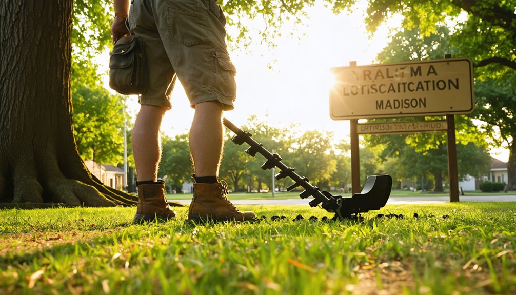 metal detecting guidelines madison