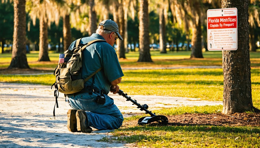 metal detecting legal requirements