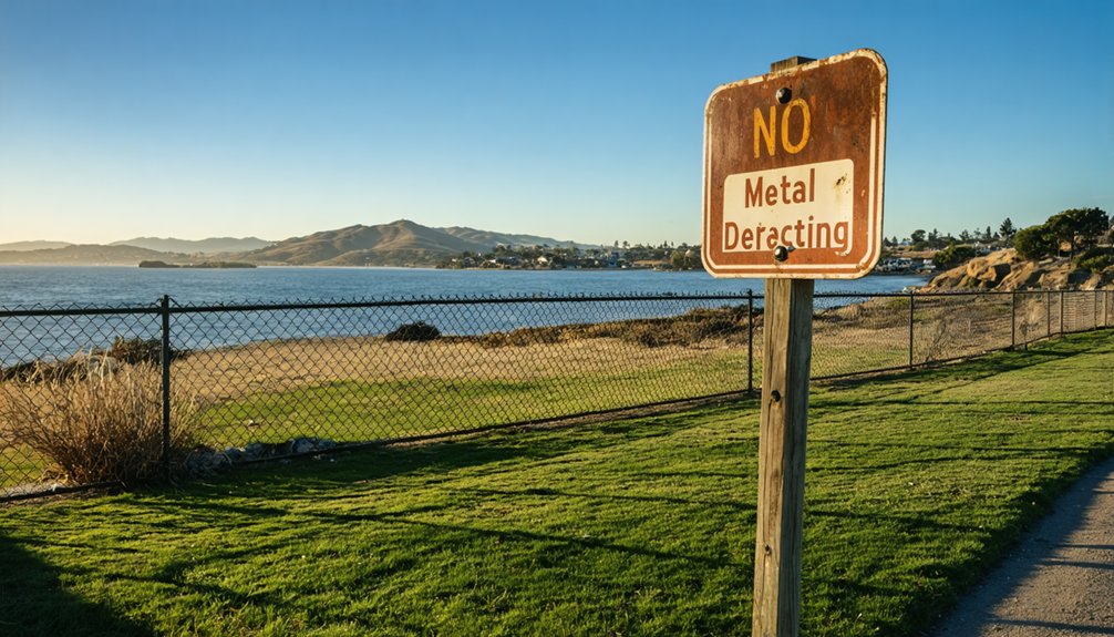 metal detecting location restrictions