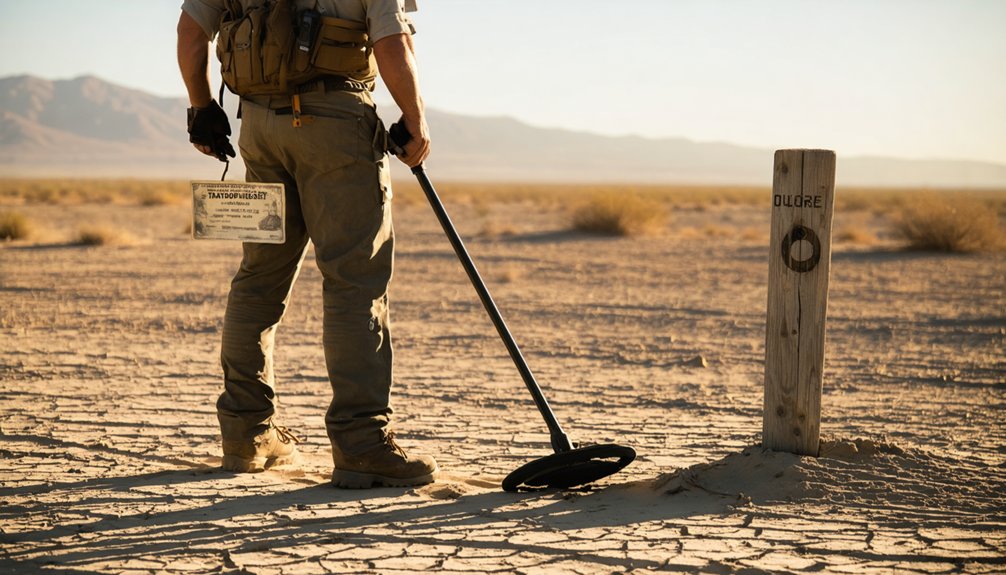 metal detecting locations guidelines