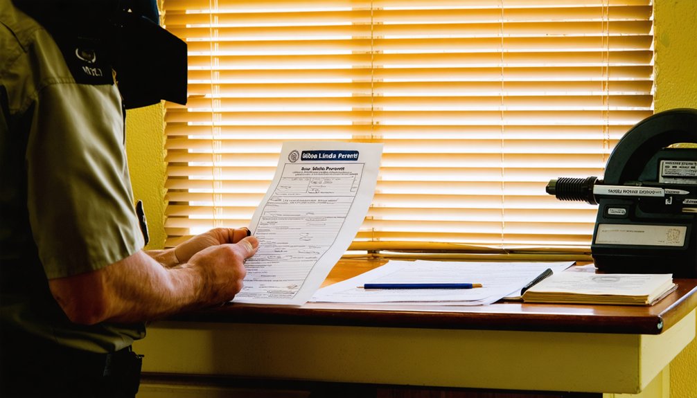 metal detecting permit application