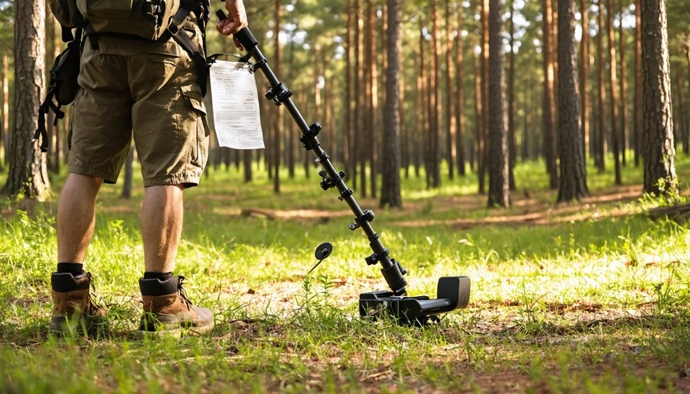 metal detecting permit required