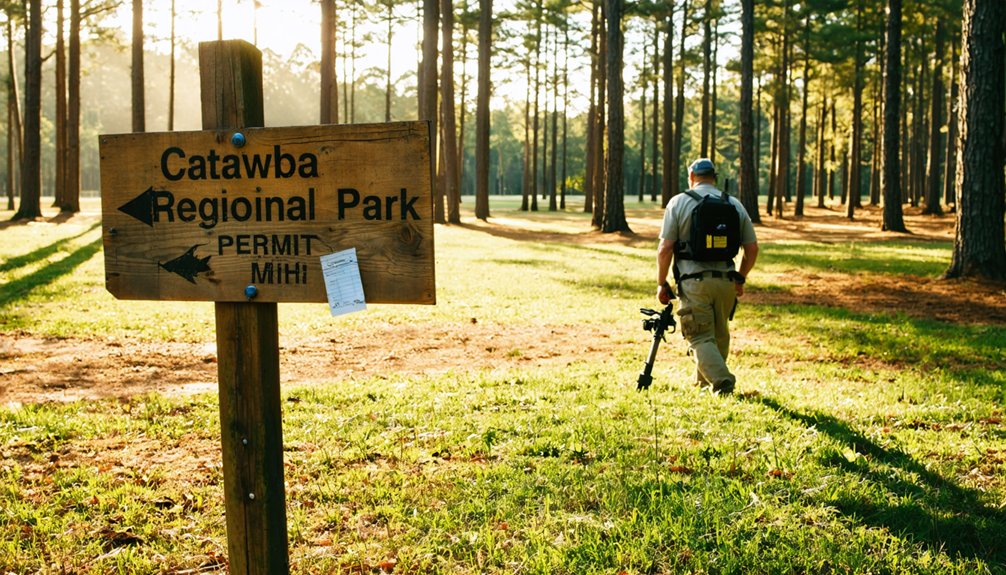 metal detecting permit requirements
