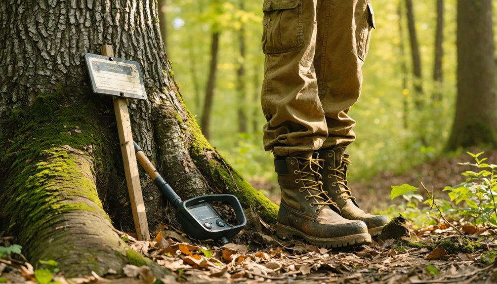 metal detecting permit restrictions