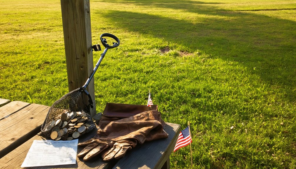 metal detecting regulations ada