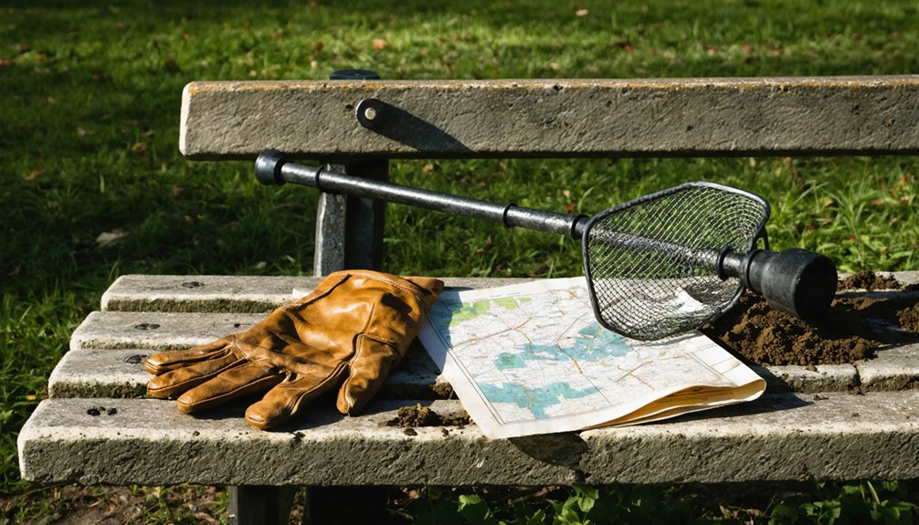 metal detecting regulations bedford