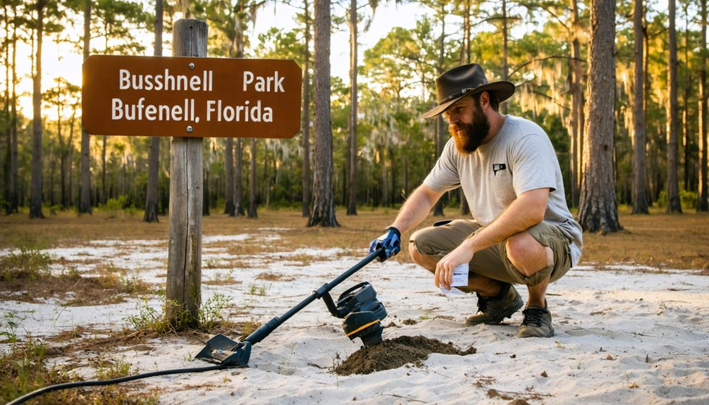 metal detecting regulations bushnell