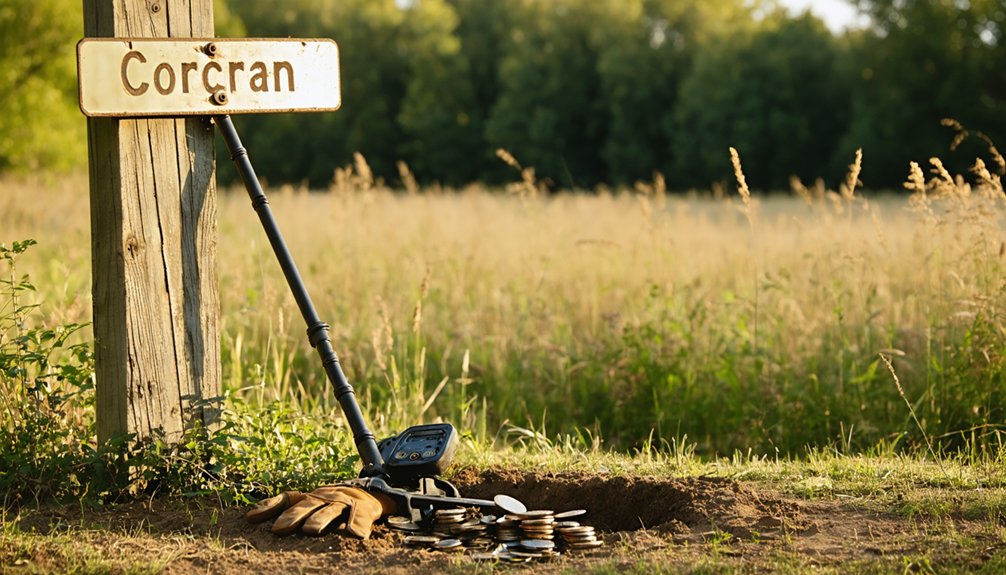 metal detecting regulations corcoran