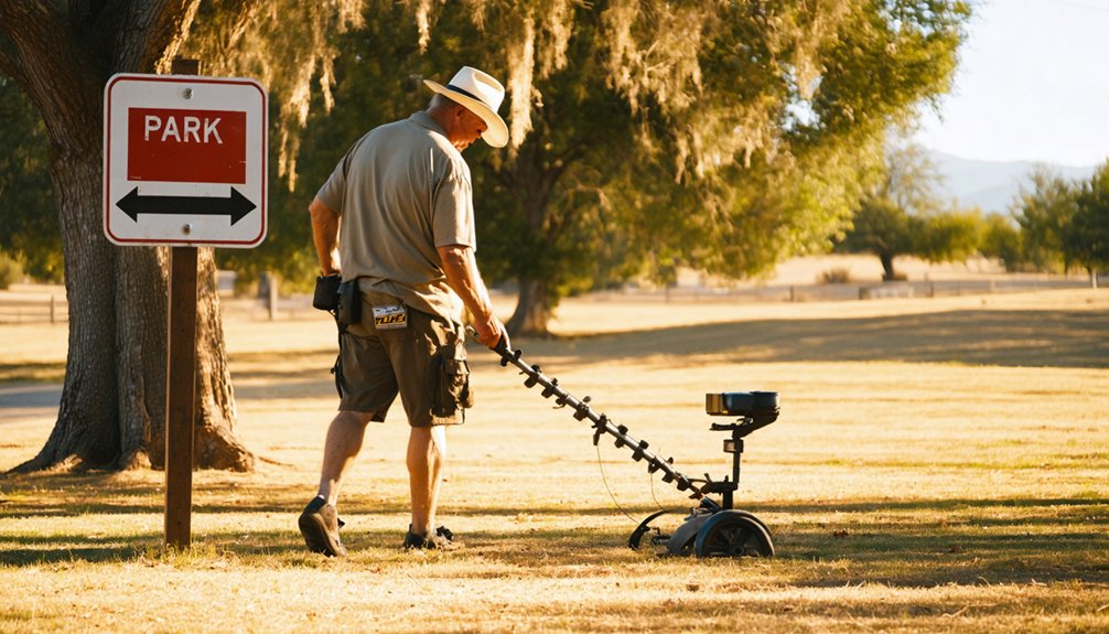metal detecting regulations hanford