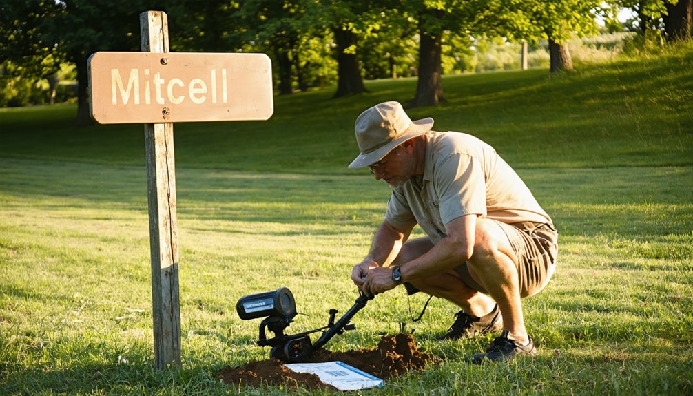 metal detecting regulations in mitchell