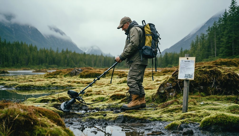 metal detecting regulations in sitka