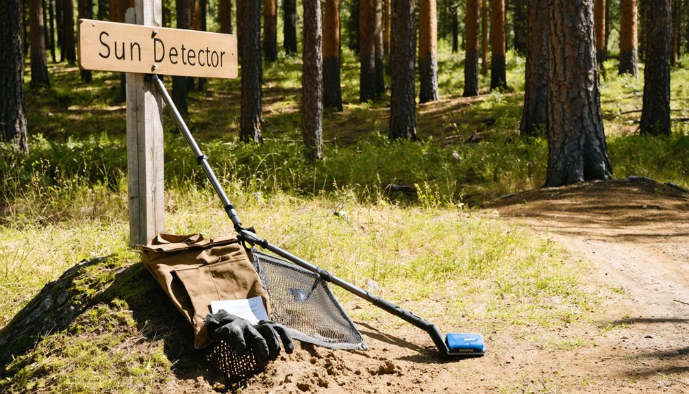 metal detecting regulations mccall