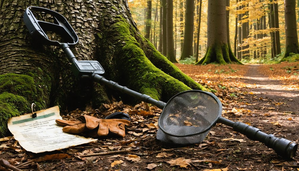 metal detecting regulations ohio