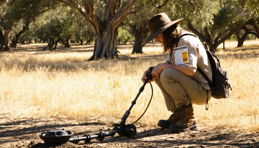 metal detecting regulations paso robles