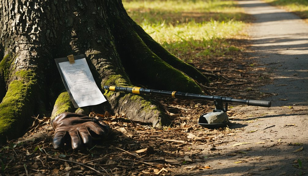 metal detecting regulations washington