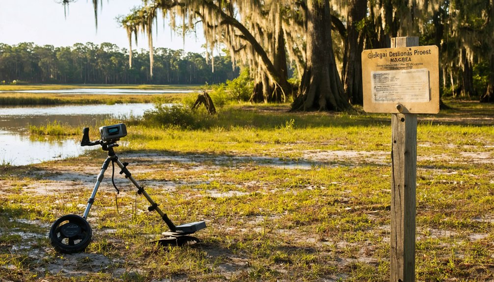 metal detecting spots mcgehee