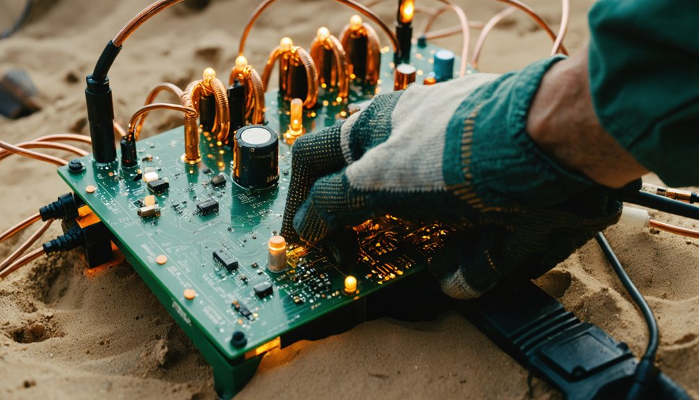 metal detection data analysis