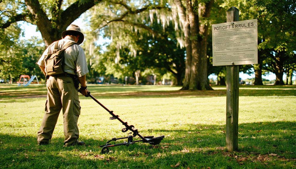obtain permission before digging