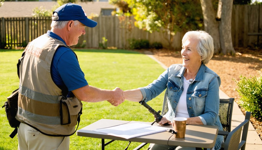 obtain written property permission