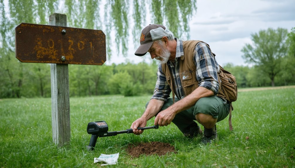 oconto metal detecting guidelines