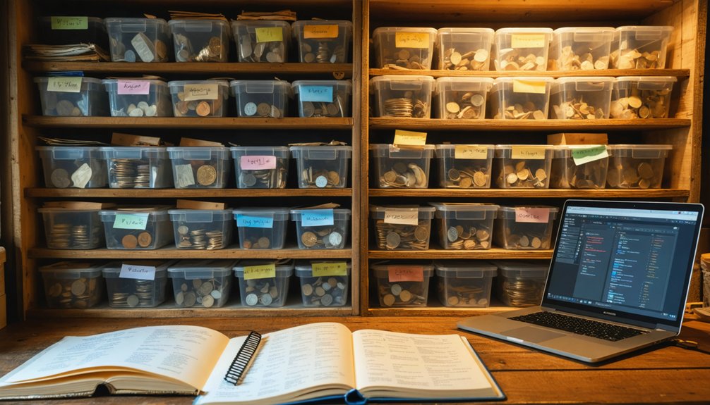 organized tracking of storage