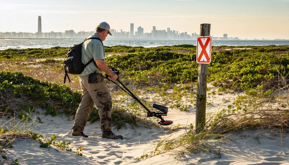 permit required metal detecting