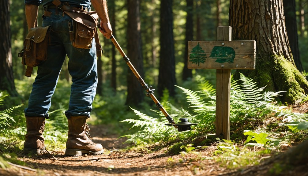 permit requirements for metal detecting