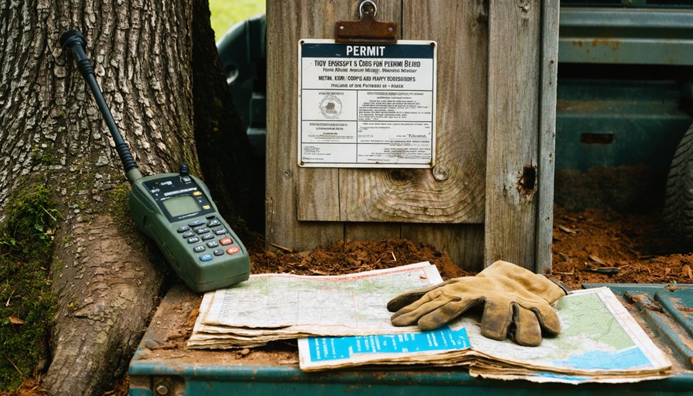 permits required for detecting