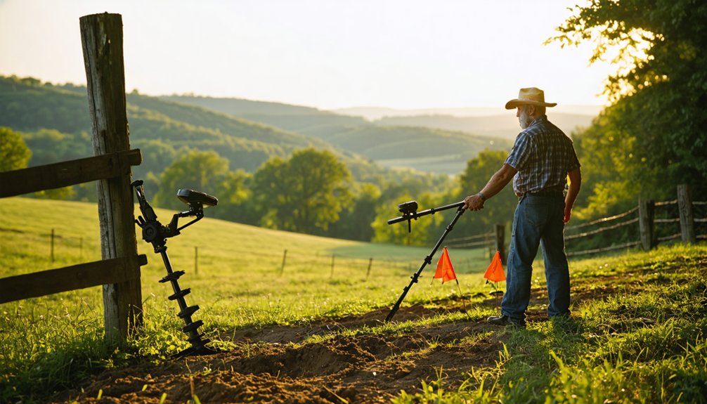 private property metal detecting