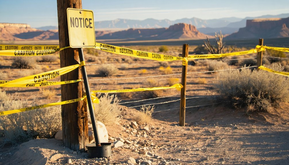 prohibited archaeological detection zones