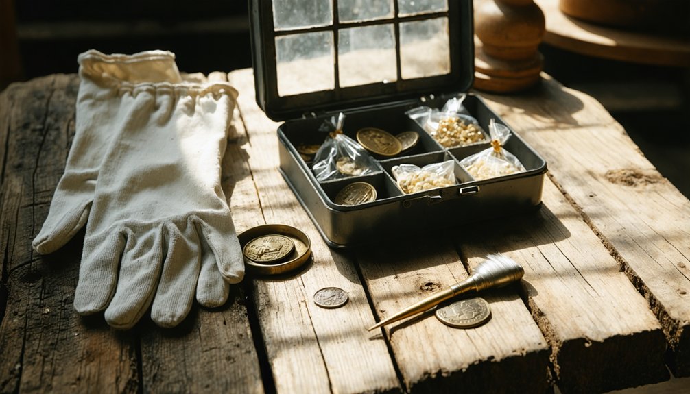 proper storage for treasures