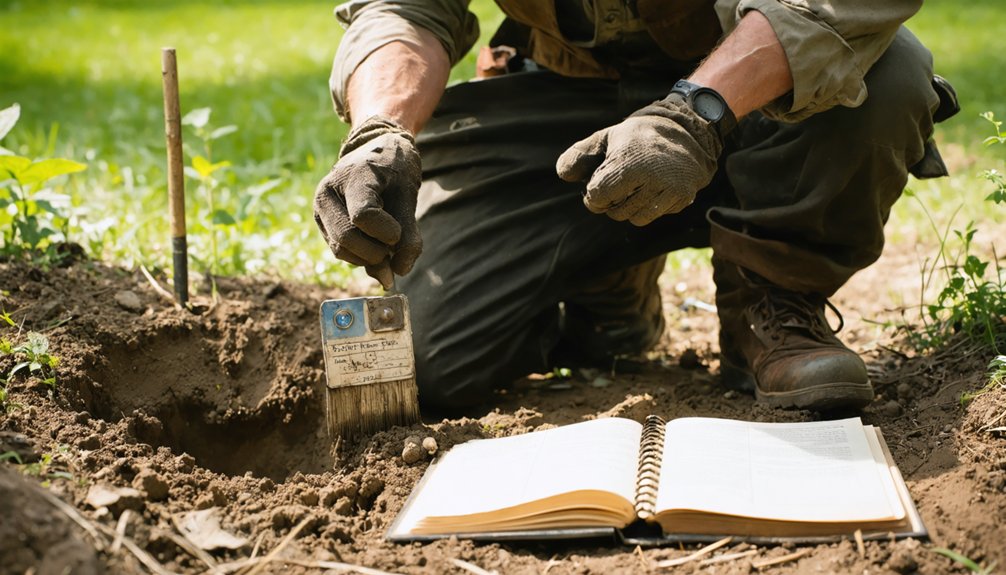 report significant archaeological finds