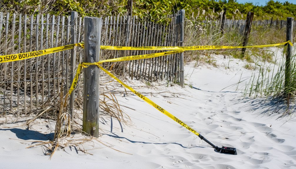 respect dune and park regulations