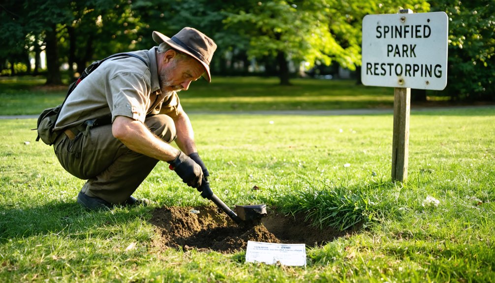 restore turf after digging
