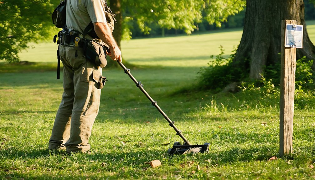 seasonal metal detecting permits