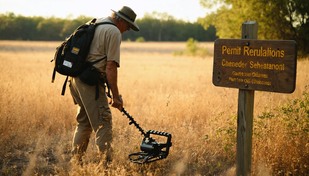 state parks metal detecting regulations