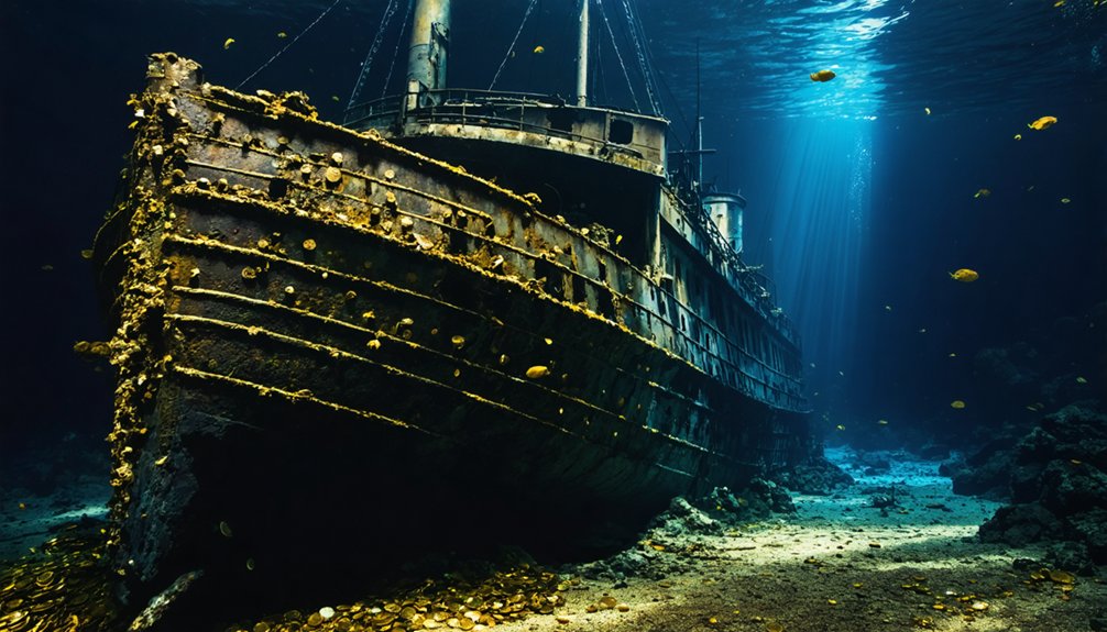 sunken treasure ship mystery