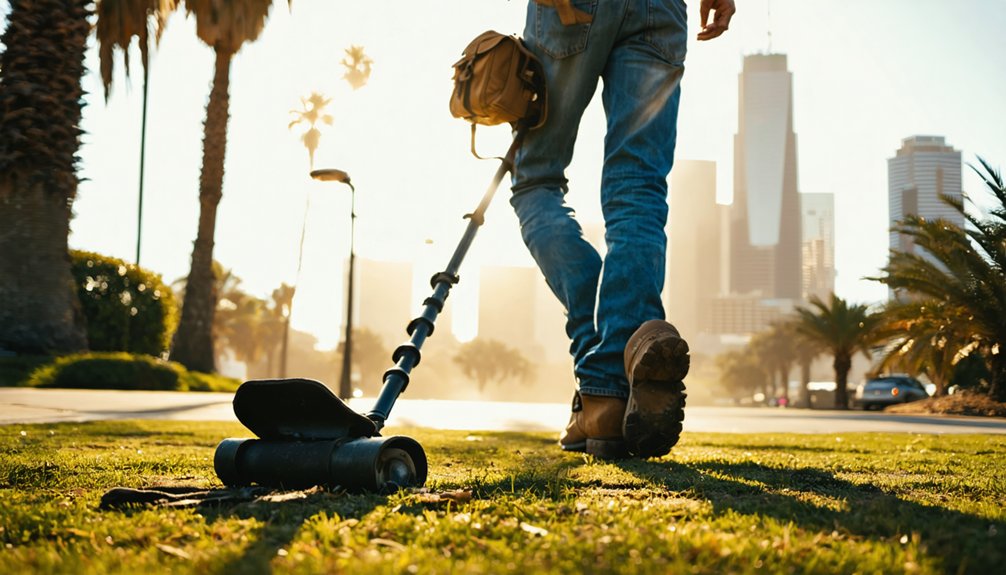 urban metal detecting los angeles