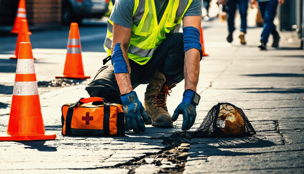 urban metal detecting safety tips