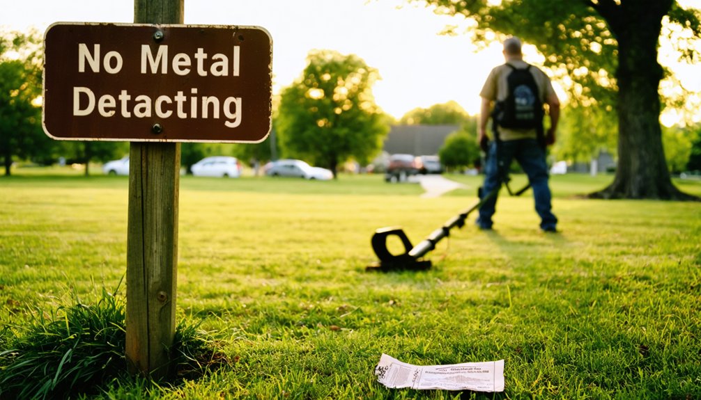 consequences of illegal detecting