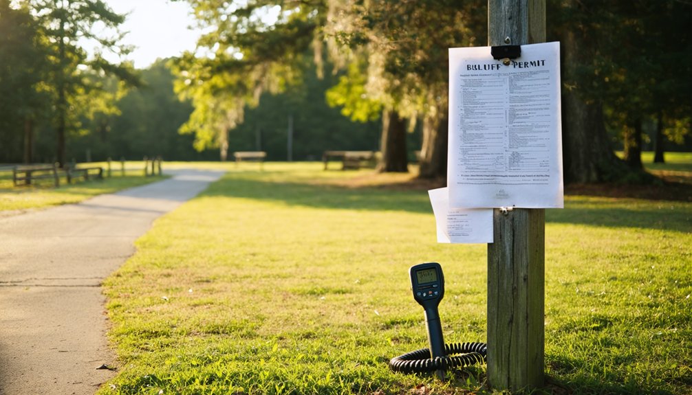 contact park authority first