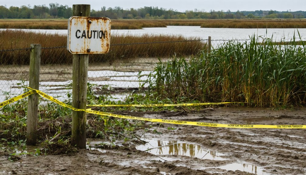 detecting bans near water