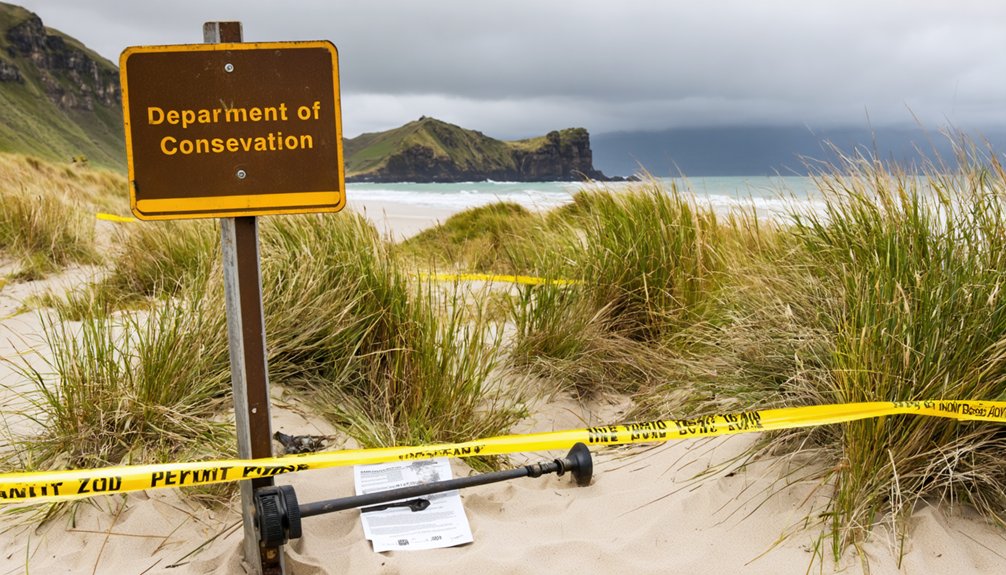 detecting fines and permits